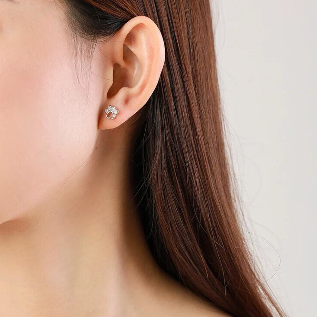 Teodora | and earrings made of 925 Sterling silver with sparkling zirconia for a stylish expression