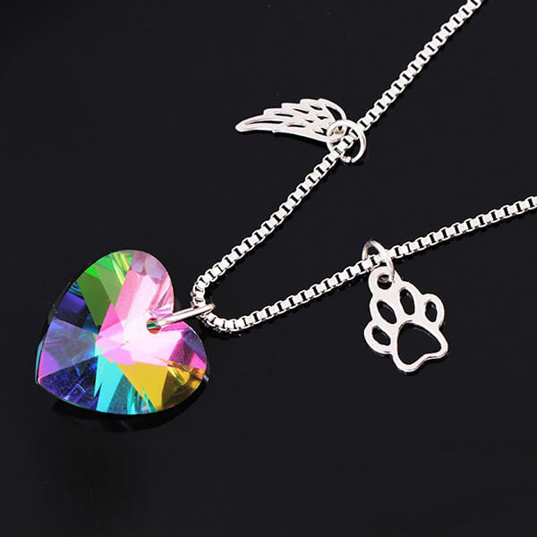 Ana | Memorial Necklace with Heart Pendant