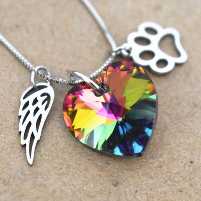 Ana | Memorial Necklace with Heart Pendant