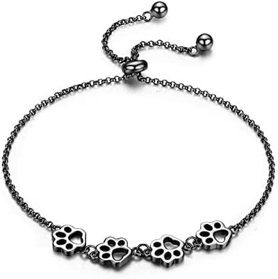 Lucía | MELIA – Elegant adjustable paw bracelet made of high-quality 925 sterling silver
