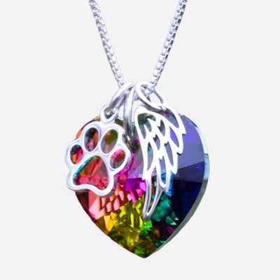 Ana | Memorial Necklace with Heart Pendant