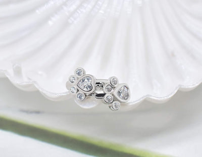 Catalina | Huggie earrings with sparkling zirconias for stylish accents