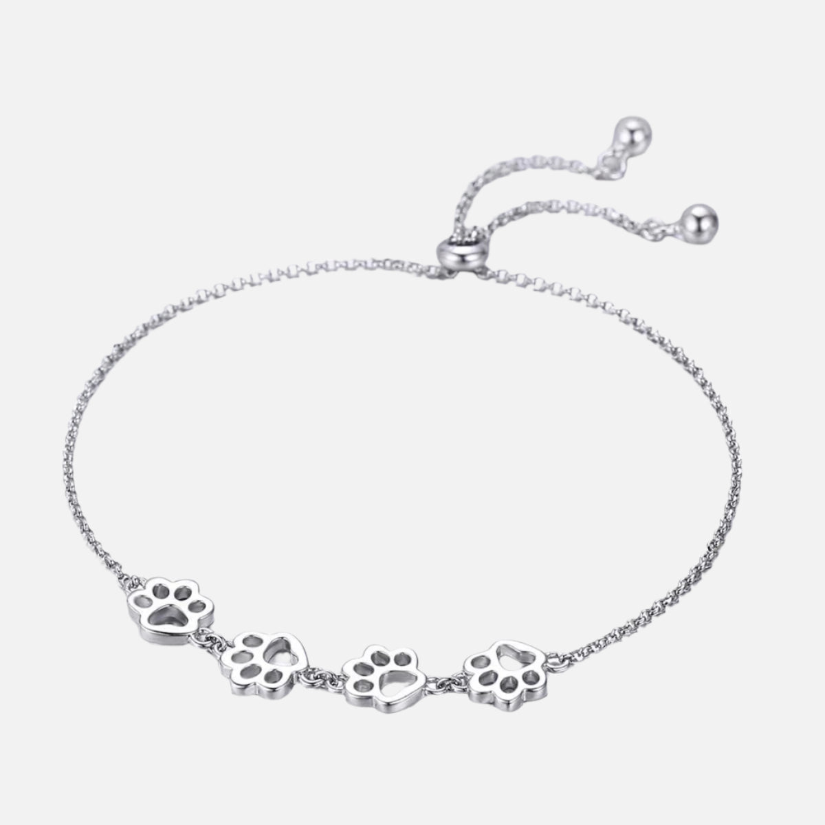 Lucía | MELIA – Elegant adjustable paw bracelet made of high-quality 925 sterling silver