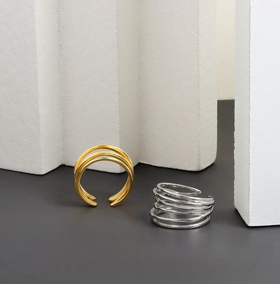 Gertrudis | Elegant forest-style ring