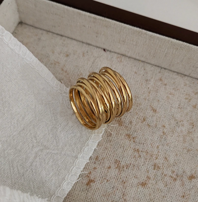 Paloma | Elegant ring with a stylish Roman design