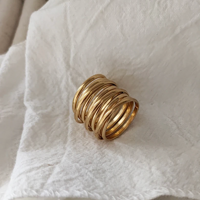 Paloma | Elegant ring with a stylish Roman design