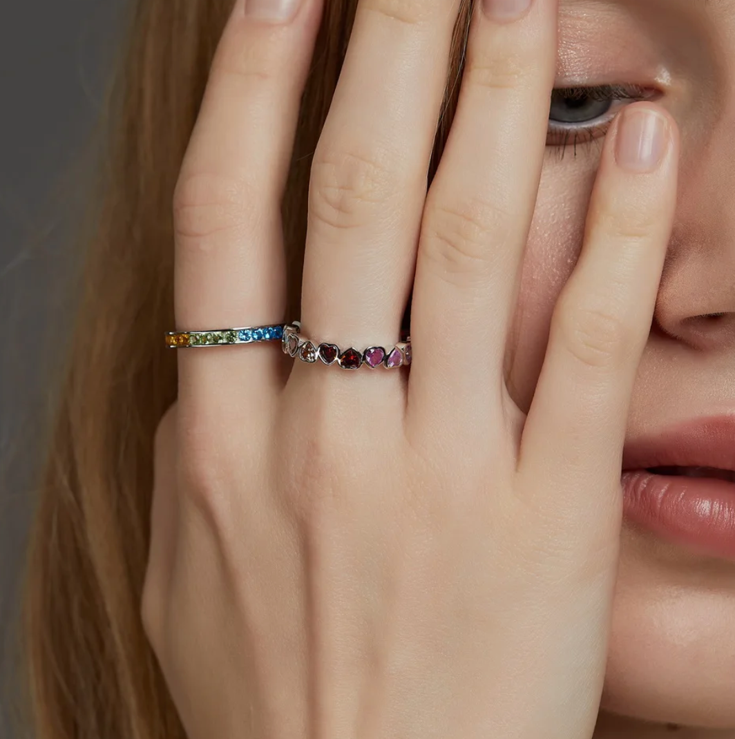 Ximena | Mini ring made of the finest 925 sterling silver