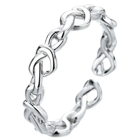 Emilia | Heart-shaped ring made of high-quality 925 sterling silver