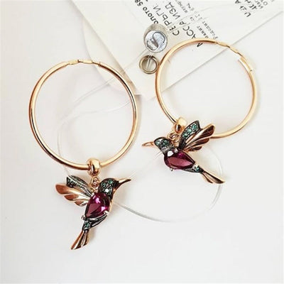 Fernanda | Earrings inlaid with sparkling zircons