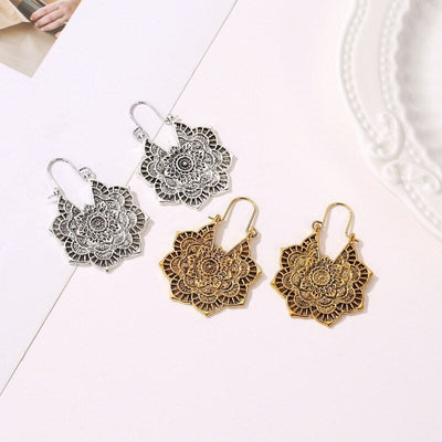 Catalina | Mandala earrings for a timeless style