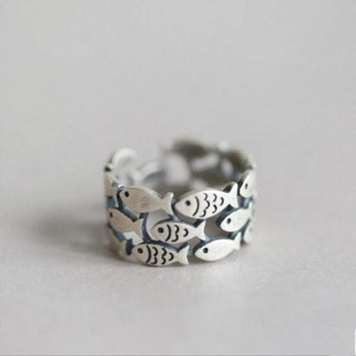 Matilde | Elegant fish ring with an extraordinary design
