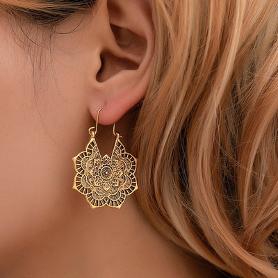 Catalina | Mandala earrings for timeless style