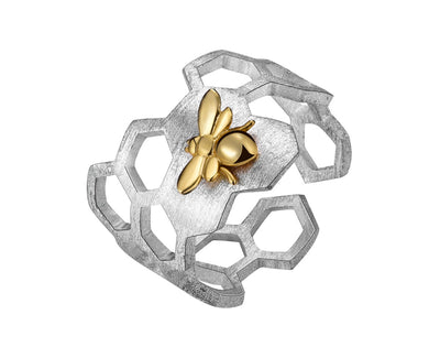 Carina | Gold-plated ring by – MAEL