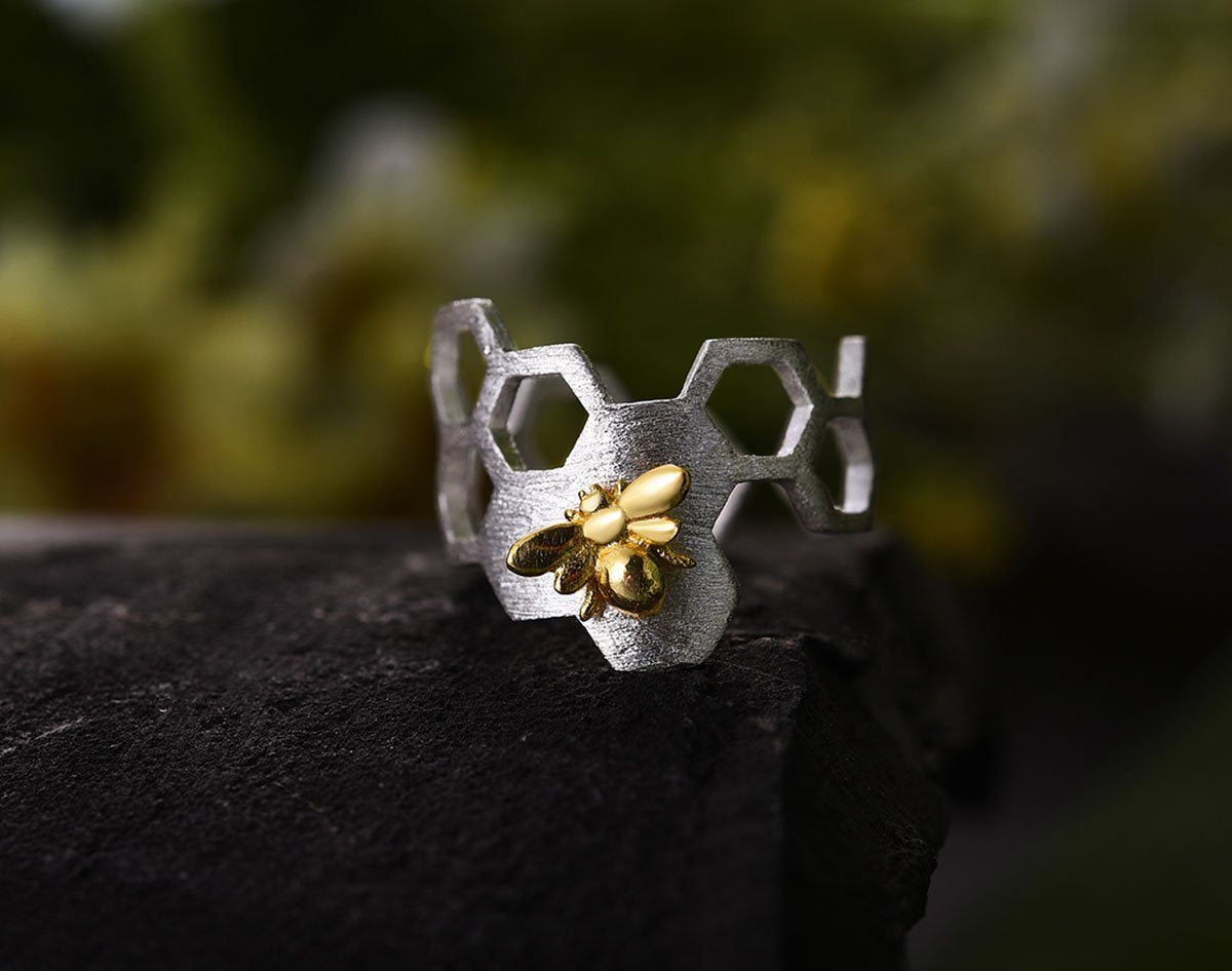 Carina | Gold-plated ring by – MAEL
