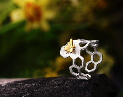 Carina | Gold-plated ring by – MAEL