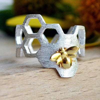 Carina | Gold-plated ring by – MAEL