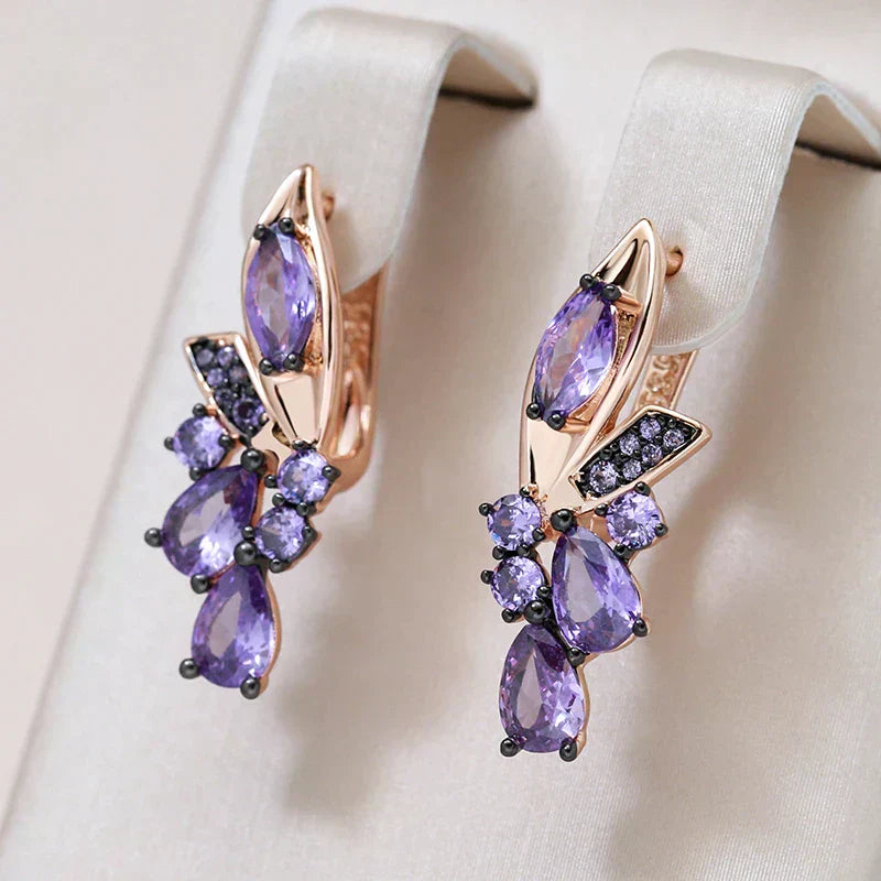 Olivia | Stone Earrings