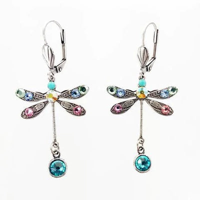 Linda | Fascinating dragonfly earrings, finely