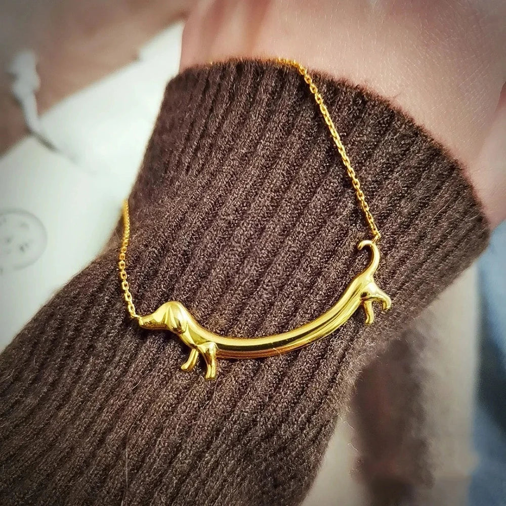 Gloria | Necklace in a stylish gold look