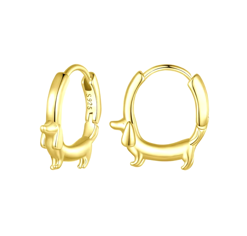 Ivonne | Silver hoop earrings