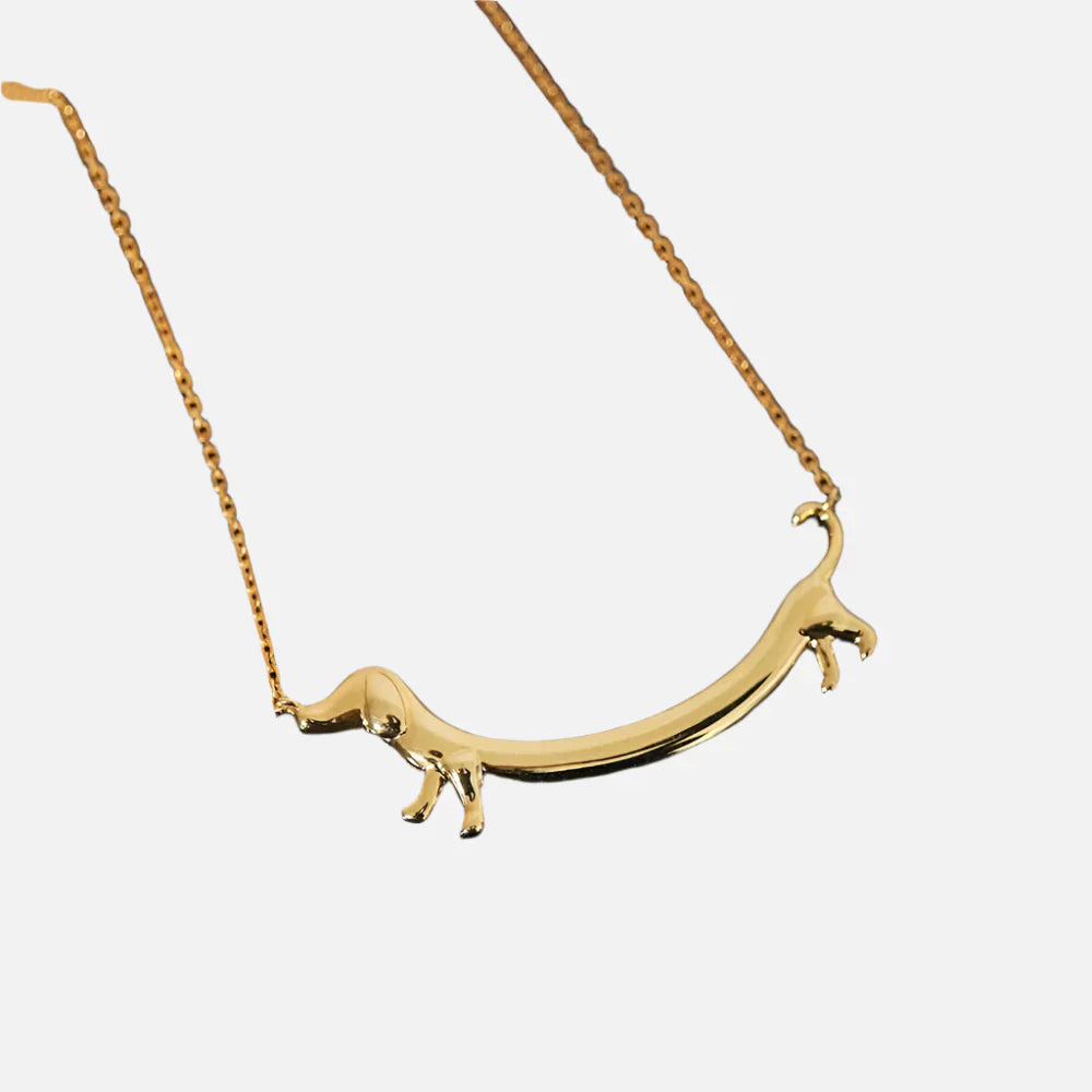 Gloria | Necklace in a stylish gold look