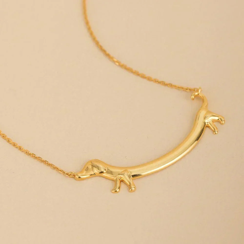 Gloria | Necklace in a stylish gold look