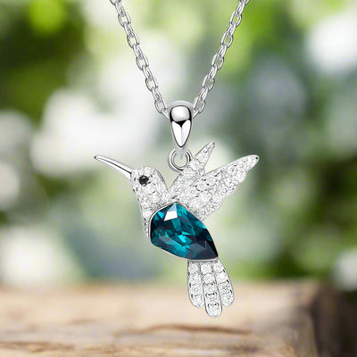 Karla | LYRIN – Sparkling Humming Sparkle necklace with zirconia for an elegant look