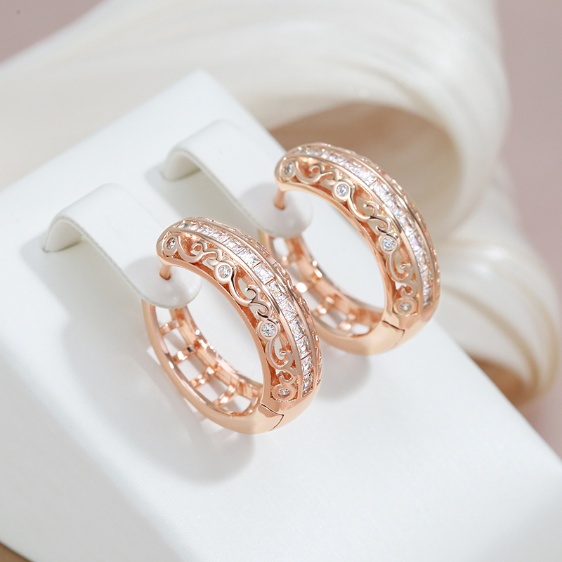 Josefina | Fascinating earrings with sparkling zirconia setting