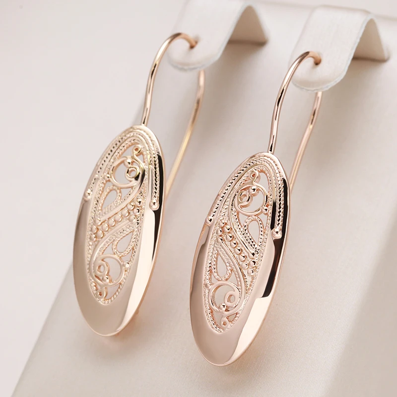 Asmina | Shiny gold earrings for a perfect shine