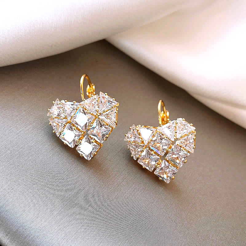 Marina | Sparkling crystal earrings