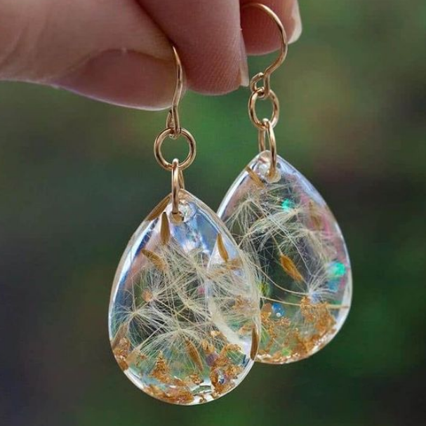 Denisse | Vintage fine crystal earrings