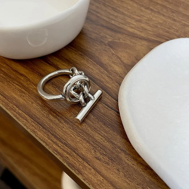 Teresa | Elegant adjustable designer ring.
