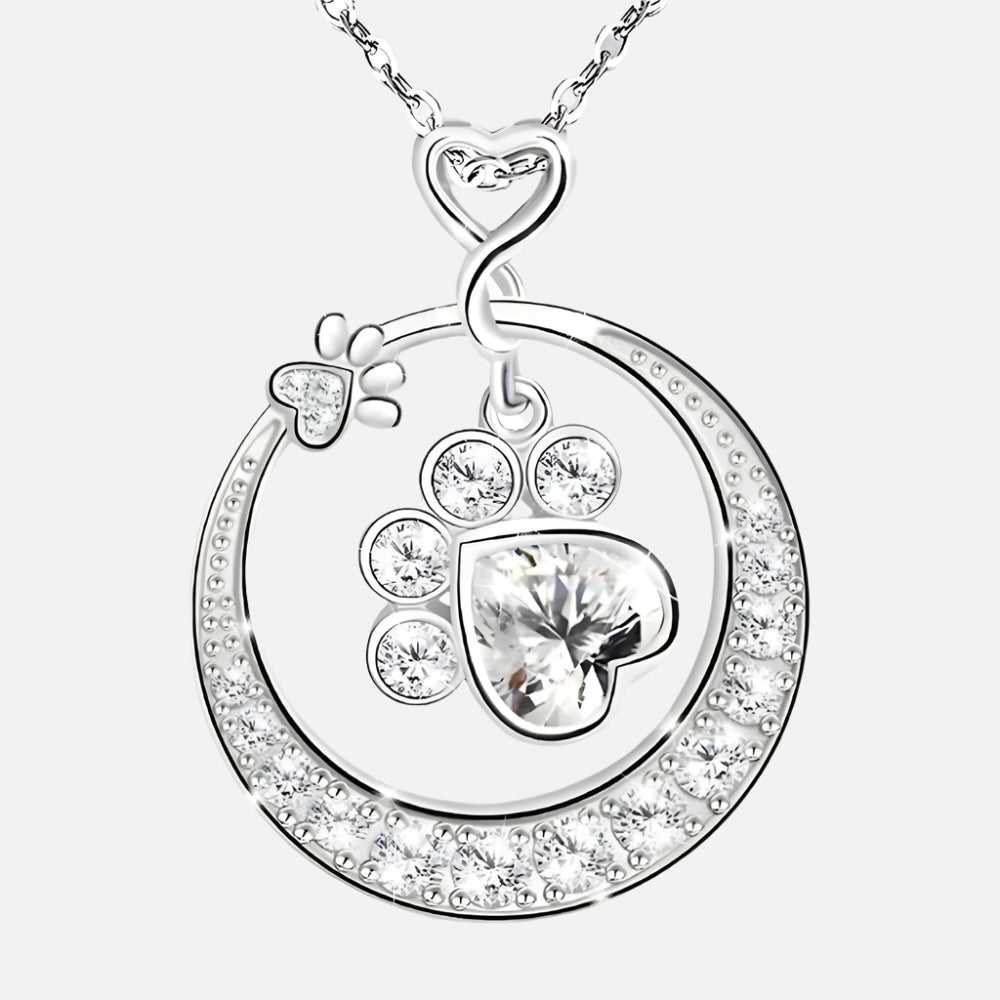 Leila | 925 sterling silver necklace for an elegant touch.