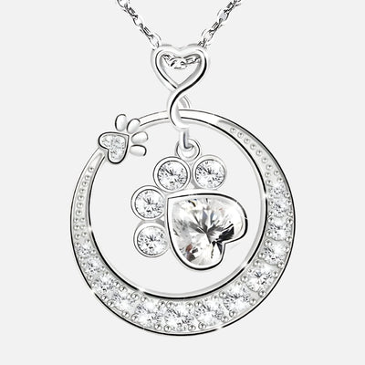Leila | 925 sterling silver necklace for an elegant touch.
