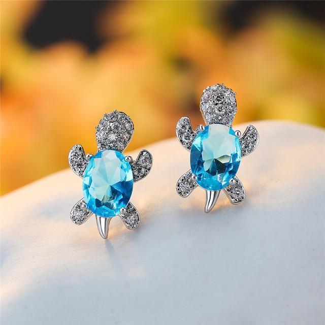 Estela | Precious silver zirconia earrings