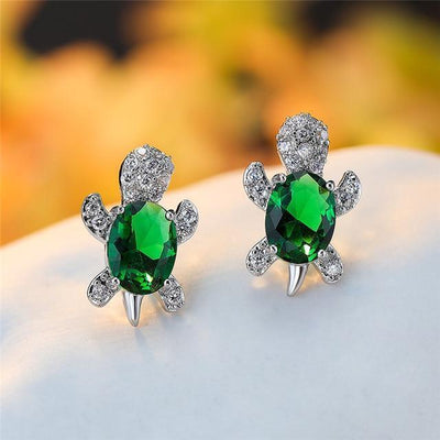 Estela | Precious silver zirconia earrings