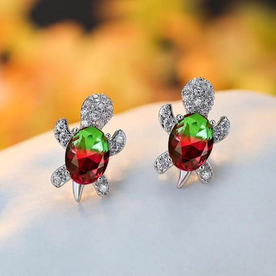 Estela | Precious silver zirconia earrings